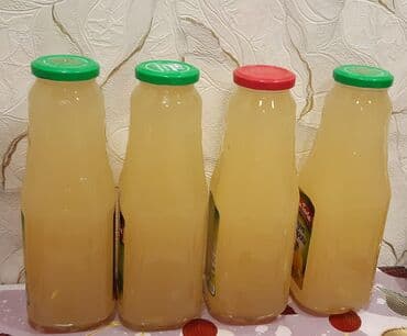 Ev şəraitində hazırlanan təmiz alma sirkəsi əlavə qatqı vurulmur