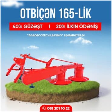 🔖 Otbiçən - 165-lik
💶 40%-ə dək güzəşt
💶 20%-ilkin ödəniş lalafo.az -da 🔖 Otbiçən - 165-lik
💶 40%-ə dək güzəşt
💶 20%-ilkin ödəniş