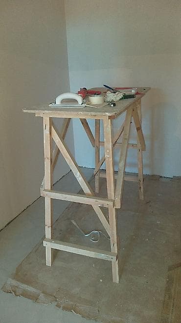 stand: KAZYOL .Taxta montaj skamyası (ustalar üçün iş meydançası) - — 1