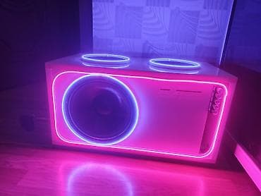 avtomobil kondisioneri satilir: RGB LED işıqlı akustik sabvufer/qutu - Böyük diametrli bas dinamik — 2