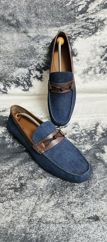ayaqqabı razmerləri: Джинсовые макасины Голандского бренда ALDO . Размер 44-43 — 3