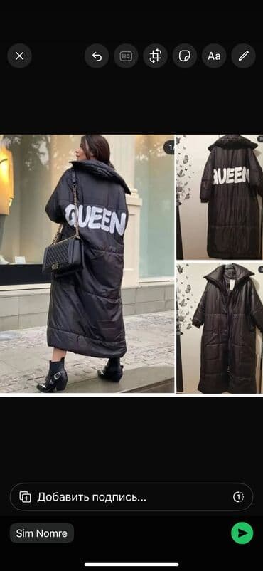 2 olcu var yeni kimi 44,46,48 qeder oversize modeldir lalafo.az -da 2 olcu var yeni kimi 44,46,48 qeder oversize modeldir