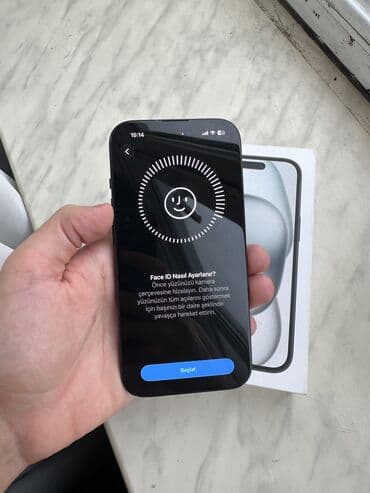 Lincoln: IPhone 15, 128 ГБ, Black Titanium, Гарантия, Беспроводная зарядка, Face ID — 3