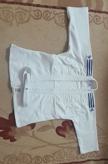 купить кимоно для дзюдо: Adidas judo forması dəsti - Marka: Adidas - Rəng: ağ - Komlekt: üst — 1