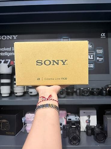 nur line: Sony Cinema Line FX30 Sony brendinin professional video çəkilişləri — 1