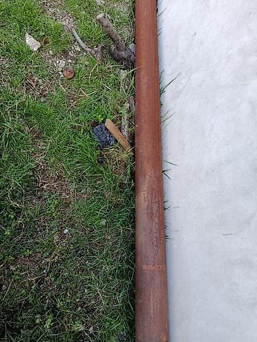 Сантехника: Metal boru – qalın divarlı, dairəvi kəsikli. uzunluqu 12 mtir di nec — 5