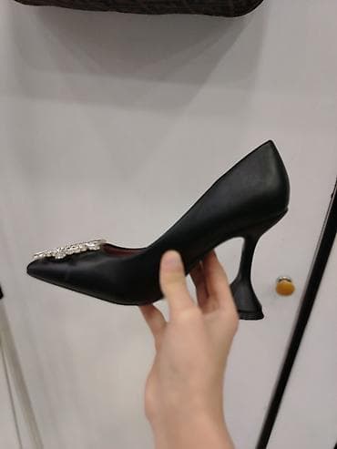 ayaqab: Ölçü: 36, rəng - Qara, Yeni — 3