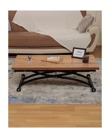 elektrostatik: Qonaq masası, Yeni, Transformer, Laminat, Dördbucaq masa — 5