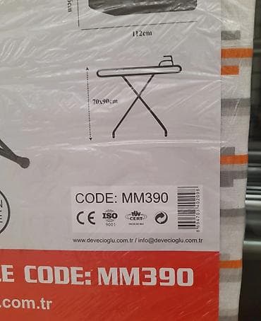 utu masa: Ütüləmə lövhəsi "Devecioğlu Harbinger Noax MM 390 36*112 sm" — 7