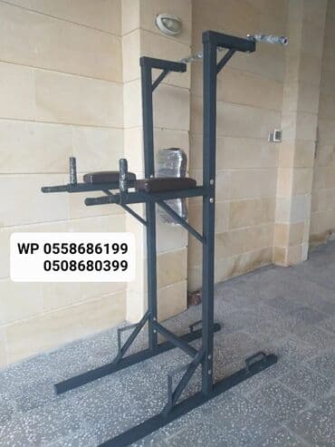 trenajor tutacaqları: 💪🏽🤩Turnik yerdən qurulan=160azn✔️🔥 2 cür model var, bir tərəfli və iki — 4