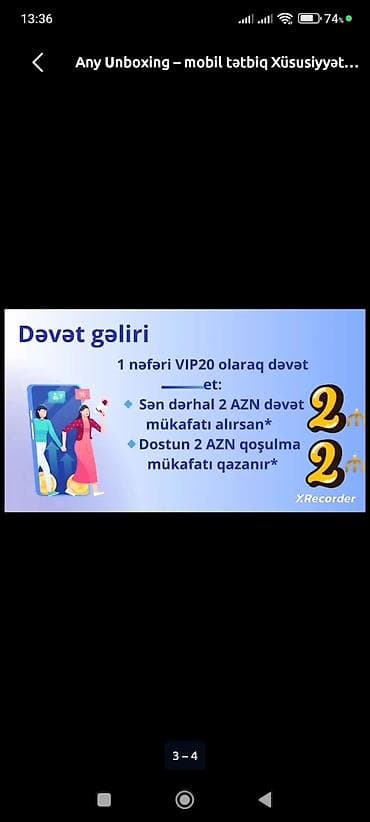 plasmas su çənlərinin təmiri: Xidmət: Any Unboxing – mobil tətbiq Təsvir: - 15 saniyelik — 2