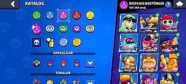brawl stars 2: Brawl Stars oyun hesabı – yüksək inkişaf etmiş profil - Kupa: 85,212+ — 4