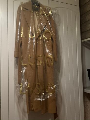 женские дубленки из тосканы: Пальто, S, цвет - Коричневый — 6