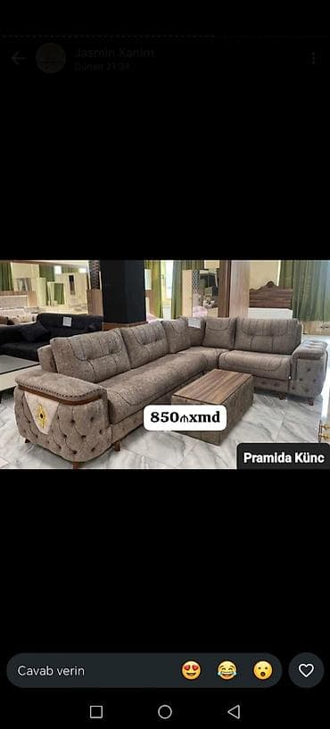 bal: Məhsul: Künc divan dəsti – “Piramida Künc” - Müasir dizaynlı — 1