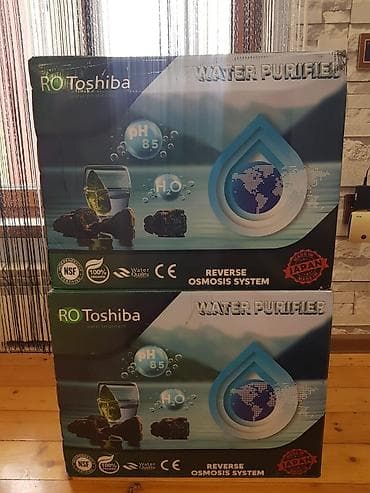 RO Toshiba Water Purifier – Reverse Osmosis su təmizləmə sistemi -