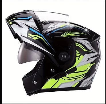 kros motor: Moto dəbilqə – modul tipli (yuxarı qalxan çənə hissəsi) şəhər və tura — 1