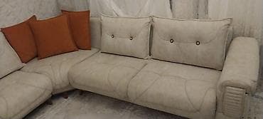 metbex ucun uqlavoy divanlar: Künc divan, Qonaq otağı üçün, Nabuk, Bazalı, Açılan, Kitab — 3