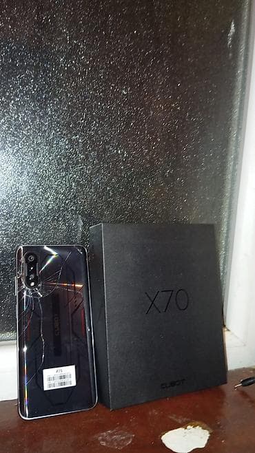 tecno spark slim qiyməti: CUBOT X70 smartfon - Model: CUBOT X70 (qutu ilə) - Rəng: Qara/göy — 2
