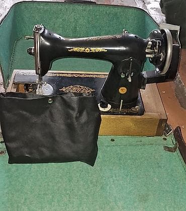 kreditle velosiped satisi: Məhsul: Mexanik tikiş maşını (köhnə model, stolüstü quruluş) Təsvir — 1