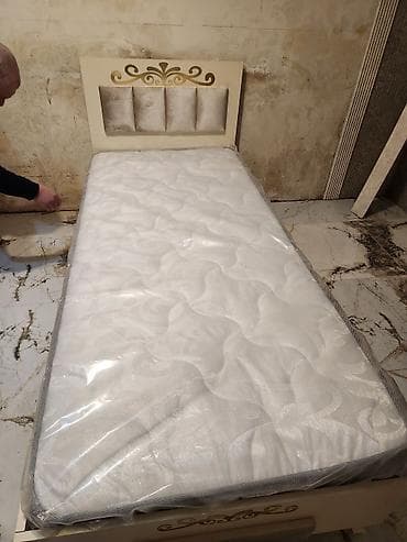 bendir: Təknəfərlik çarpayı, Matras ilə, Siyirməsiz — 3