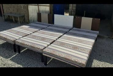 Bağ, çöl mebeli: Çarpayılar Təzə hazırları var Çatdırılma münasib qiymətə Bir nəfərlik — 1