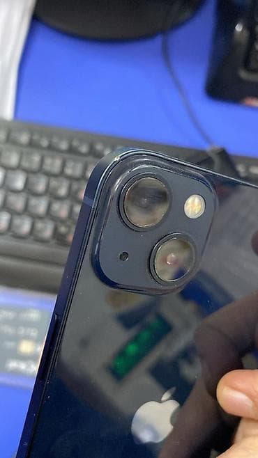 IPhone 13, 128 GB, Midnight, Barmaq izi, Face ID