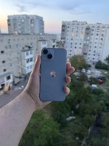 telefin: IPhone 14, 128 GB, Mavi, Zəmanət, Simsiz şarj, Face ID — 1