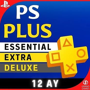 playstation 4 oyunlar: PlayStation Plus 1,3,12 ay – Essential / Extra / Deluxe • Xidmət — 1
