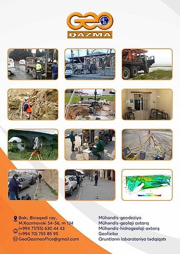 Mühəndisi geoloji işlər Qruntların və qrunt sularının analizi