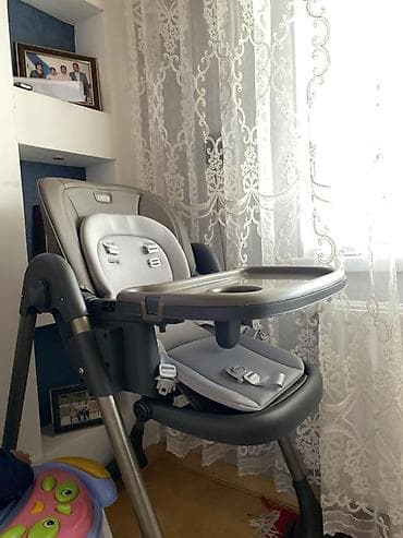 maşınlar uşaq üçün: Uşaqlar üçün yemək stulu – Kidilo - Rəng: boz-qrafit tonları - Geniş — 6