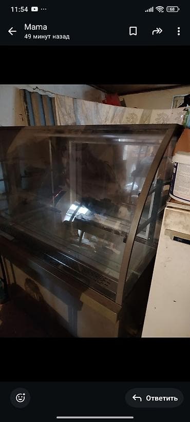 Restoran, kafe avadanlığı: Soyuducu vitrİN – şirniyyat, qəlyanaltı və içkilərin sərgilənməsi üçün — 1