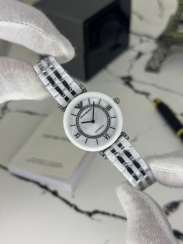 Новый, Наручные часы, Emporio Armani, цвет - Белый — 3