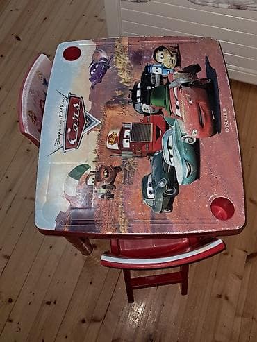piano stul: Uşaq masa–stul dəsti - Dəst: 1 masa + 2 stul - Dizayn: Disney Pixar — 2