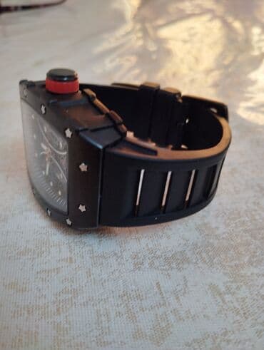 gumus saat: Yeni, Qol saatı, Curren, rəng - Qara — 7