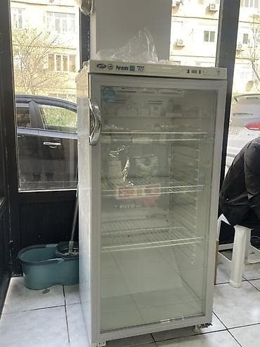 vitrin şüşə: Süd məhsulları üçün, 150 * 150 * 60, İşlənmiş, Ödənişli çatdırılma — 2