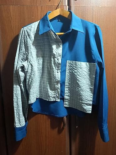 Kofta/köynək – patchwork üslub - Ölçü: M (birjalıq etiketdə “M”) -