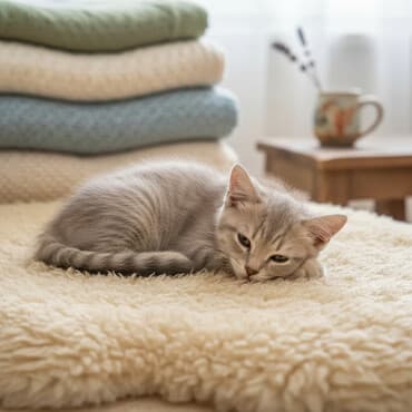 xaski bala: Gözəl boz rəngli balaca pişik skotiş strayt balası 2 aylıqdır — 2