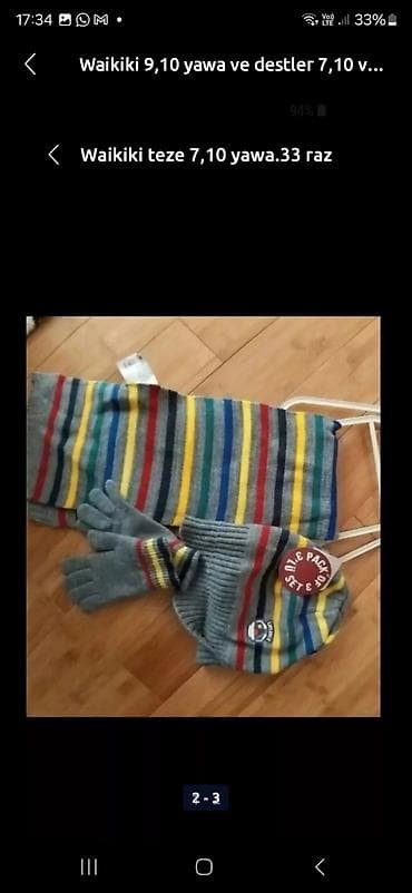 zara cins: Zara uşaq sviteri - Yaş qrupu: 7, 8, 9 yaş - Brend: Zara - Rəng: ağ - — 7