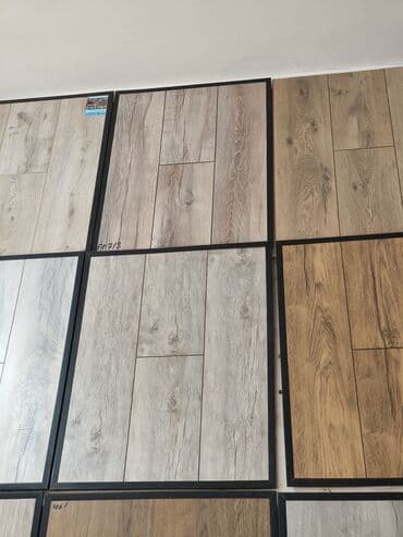 laminat mebel: Laminat döşəmə panelləri – müxtəlif ağac teksturaları və rəng — 1