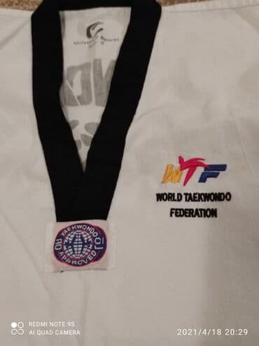 футбольная форма новая: Taekwando paltari satilir,tep tezedi bircedefe geyilib,50 manata — 2