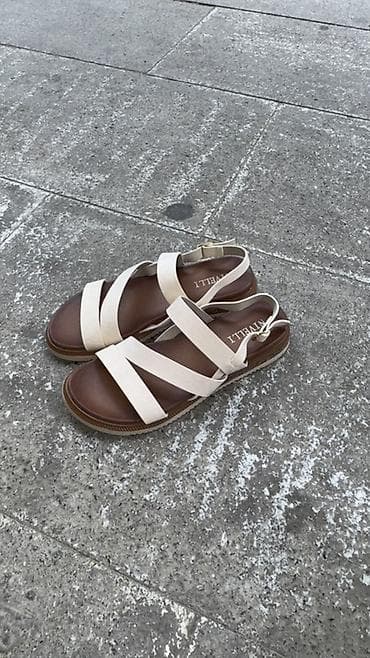 NIVELLI qadın sandal modeli - Üç zolaqlı dizayn: ön hissədə iki — 3