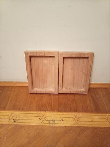 Sendviç panellər: Məmulat: Aşqar olunmamış taxta panellər/üzlüklər (3 ədəd) Təsvir: - — 3