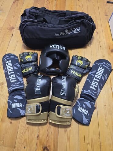 MMA / Kikboks / Boks üçün tam ekipaj dəstiY Brendlər: Venum, Fistrage
