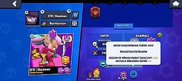 devit 3: Brawl Stars hesabı – EFX | Shadows - Kupa: 29,309 (Kupa Yolu III) - — 3