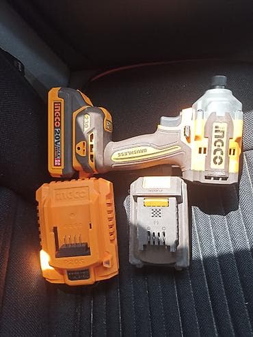drel ingco: INGCO 20V P20S fırçasız (Brushless) akkumulaytorlu zərbə vint — 3