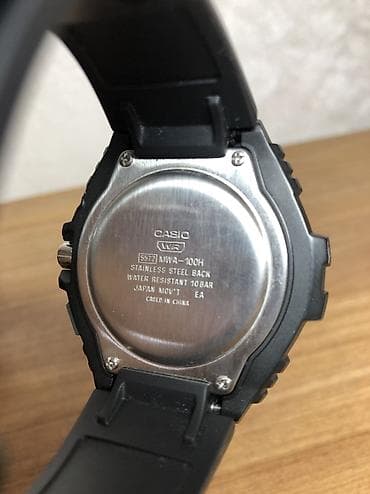 kişi canta: İşlənmiş, Qol saatı, Casio, rəng - Gümüşü — 9