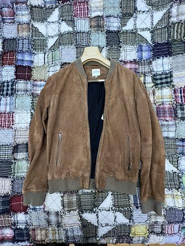 Личные вещи: Мужская куртка, Бомбер, Осенняя, L — 6