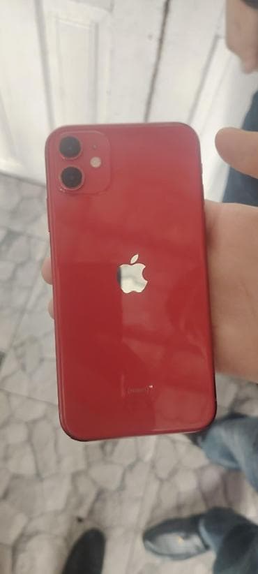 ayfon 11 kreditle: IPhone 11, 64 GB, Qırmızı, Simsiz şarj — 1