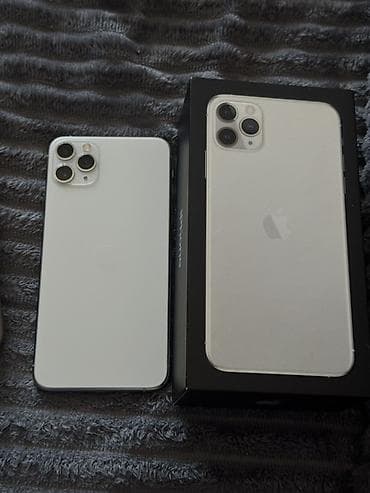 telefon satiwi: IPhone 11 Pro Max, 256 GB, Ağ, Face ID — 1