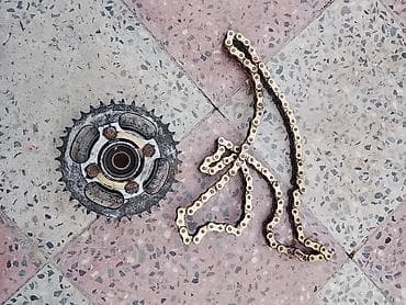 15lik disk: Motosiklet üçün zəncir və arxa ulduz (sprocket) dəsti. Xüsusiyyətlər — 1